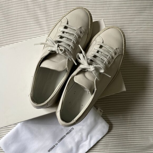 Woman by Common Projects Original Achilles Low Off White - Picture 1 of 5